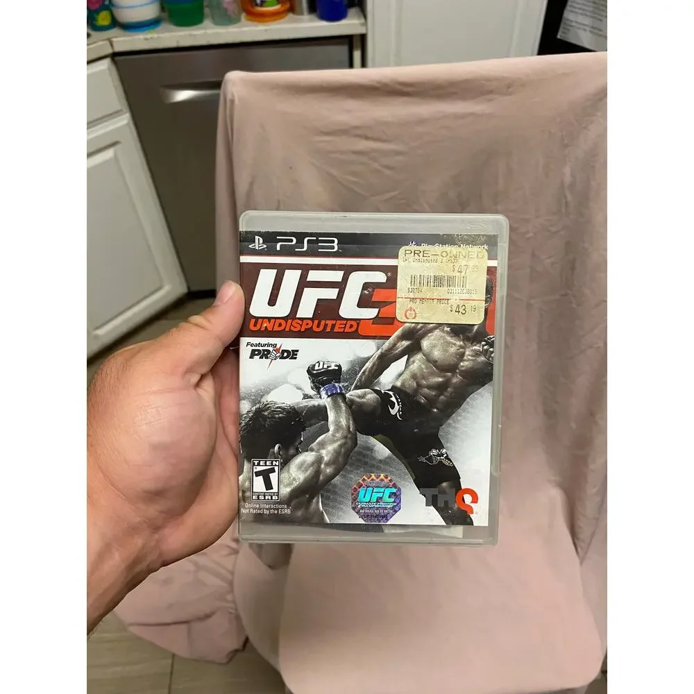 UFC Undisputed 3 Sony PS3, 2012 THQ MMA Fighting